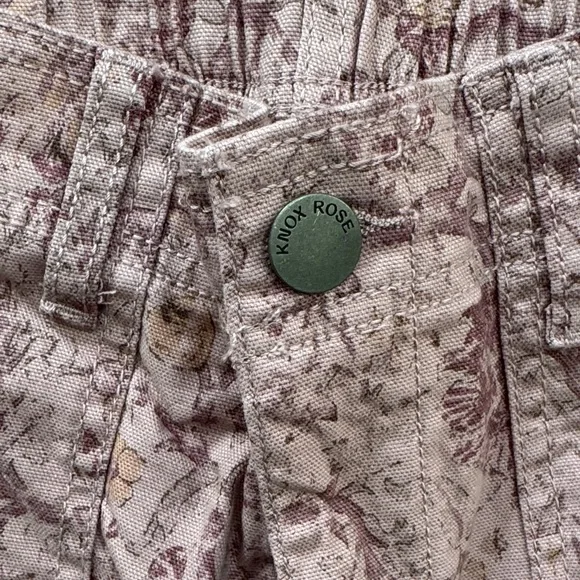🎈🎈KNOX ROSE Floral Mauve Pants - Picture 3 of 7